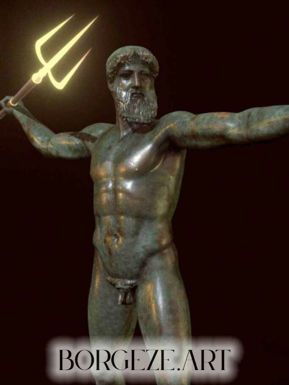 Статуя Посейдон с мыса Артемисион