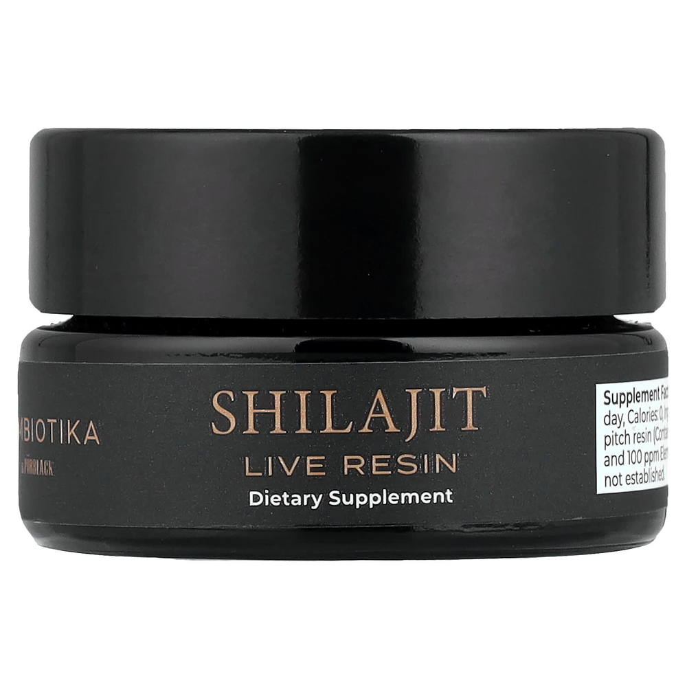 Cymbiotika, Shilajit Live Resin®, 15 г (0,53 унции)