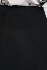 Юбка на запахе Виталина (черная) Ю13086-25М LT Collection