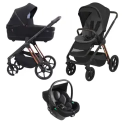 Коляска Espiro Miloo 3 в 1 Diamond Black (210)