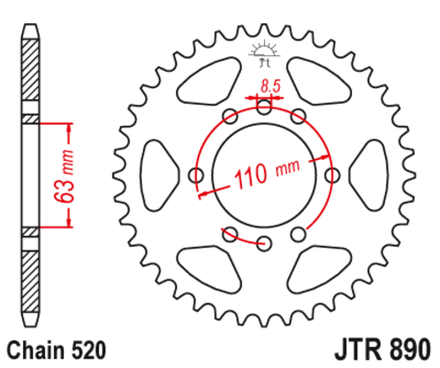 Звезда JTR890.45ZBK