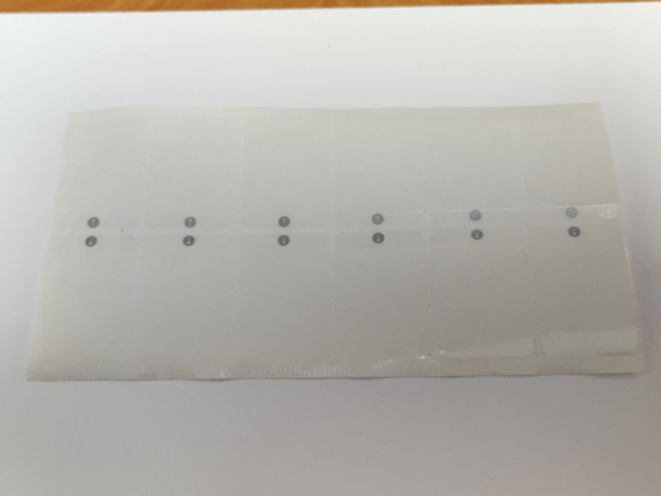 Лепесток Е TG-30/45CL с клеевым слоем