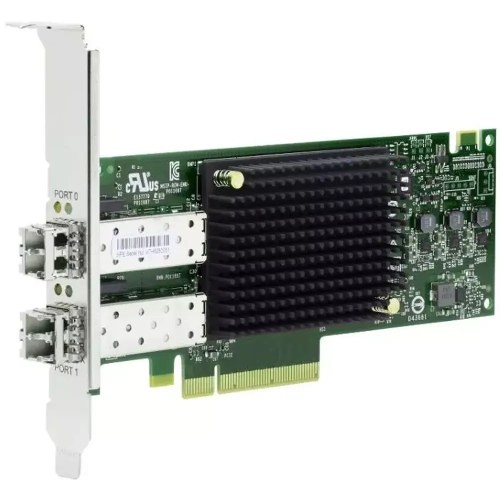 Адаптер HPE SN1200E 16Gb Dual Port Fibre Channel Host Bus Adapter, Q0L14A