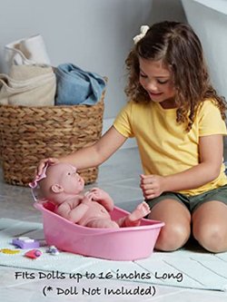 Ванночка для кукол до 38см с аксессуарами BERENGUER (81400)