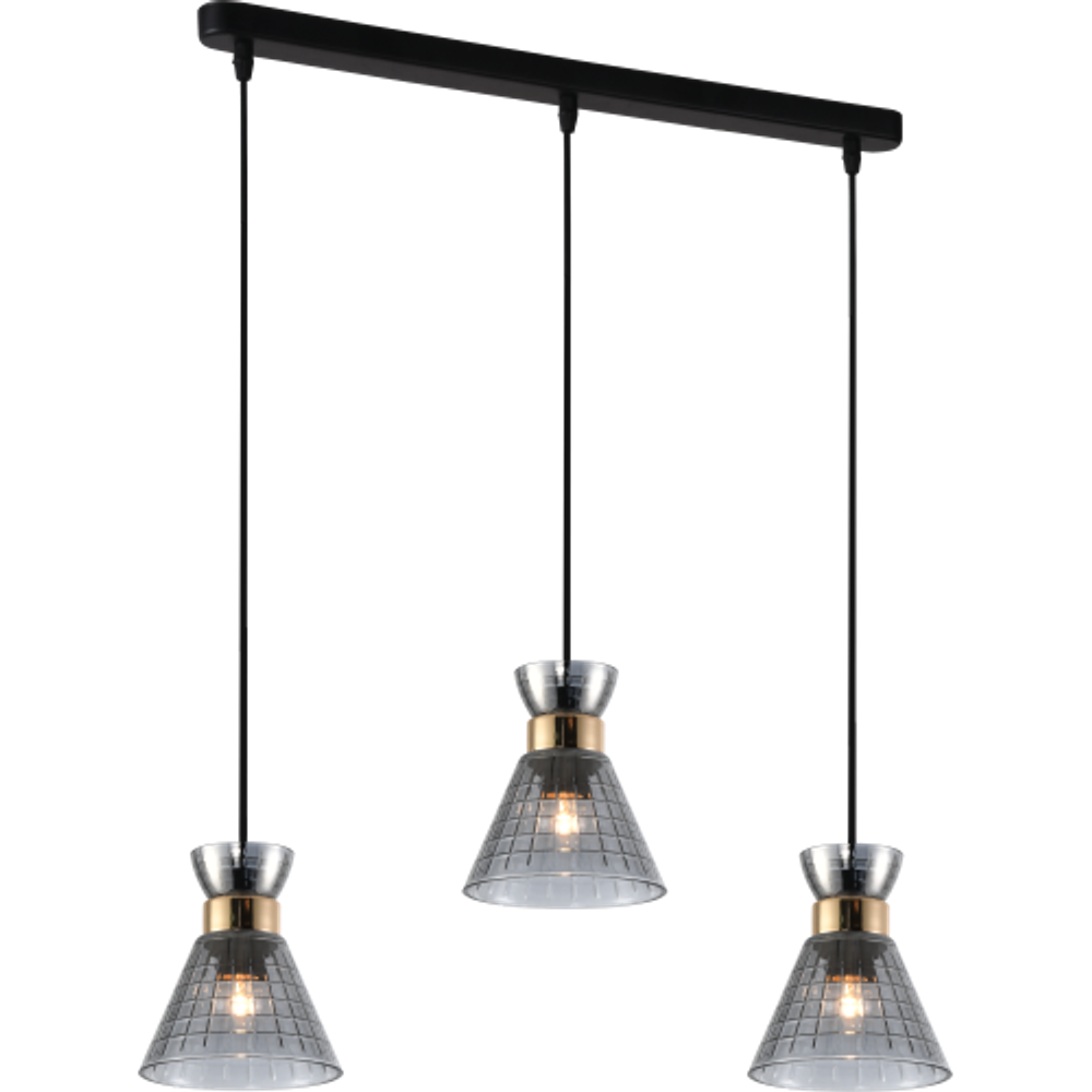 Светильник подвесной (подвес) Rivoli   9187-203 3хЕ27 60 Вт модерн