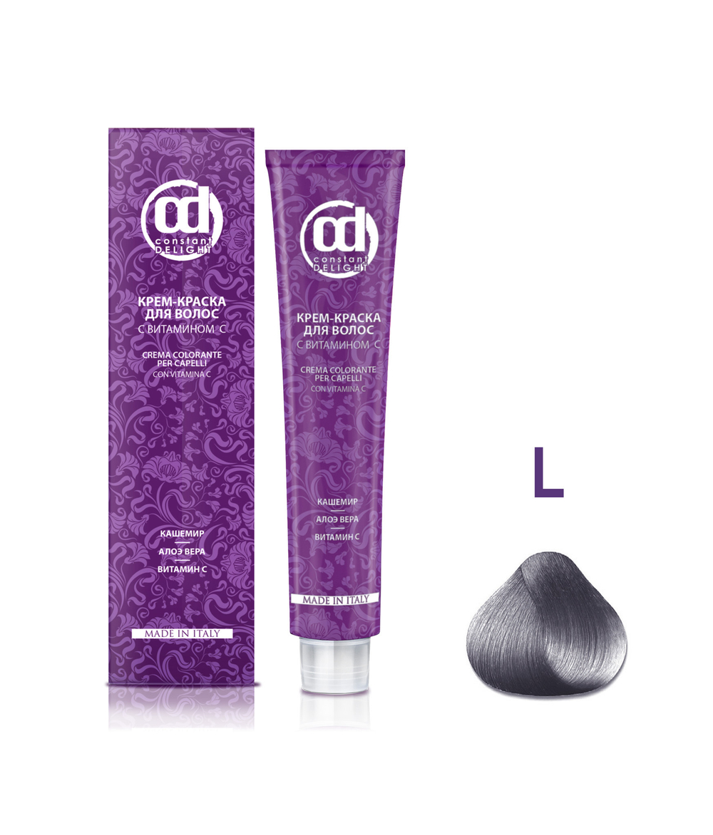 Д L Лиловый крем-краска для волос с витамином С 100 мл