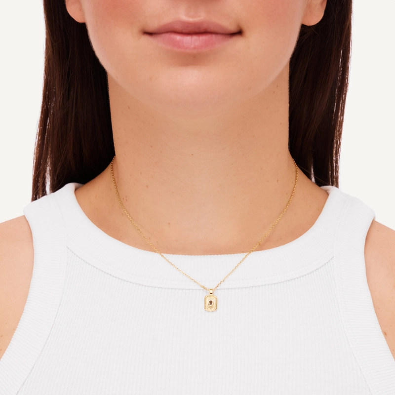 Колье Медальон – Золото