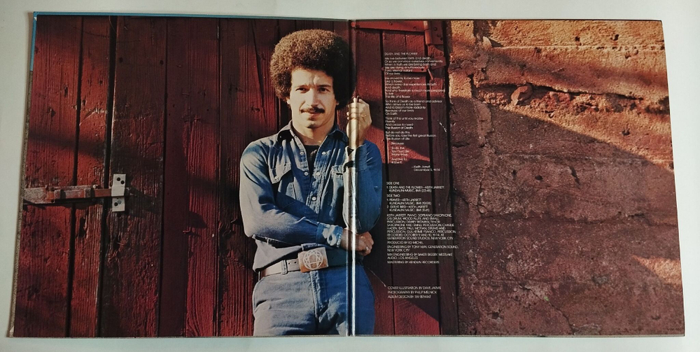 Винтажная виниловая пластинка LP Keith Jarrett Death And The Flower (Japan 1979) (No Obi)