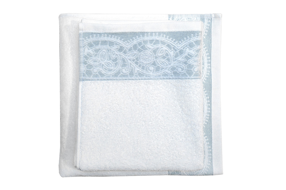 Полотенце 70x140 Garda Decor Муза кремовое