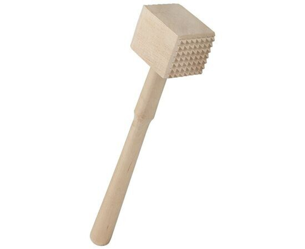 Кулинарный молоток Mallony отбивной, для мяса, дерево (985993)