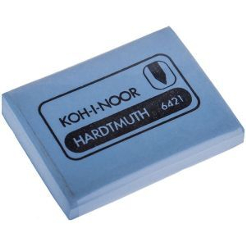 Ластик-клячка художественный KOH-I-NOOR, 47x36x10 мм, мягкий, голубой, 6421018009KD И