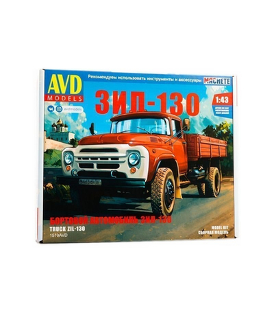 Сборная модель AVD ЗИЛ-130 бортовой