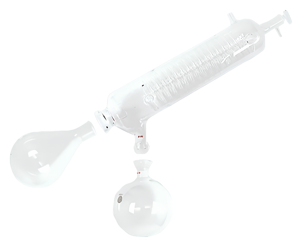 Комплект для роторного испарителя (холодильник, испарительная, приемная колба 1000мл)