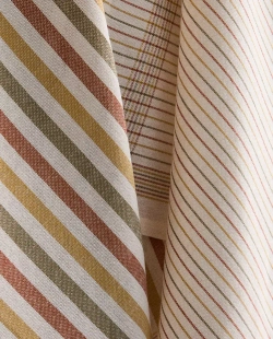 ZARA HOME КУХОННОЕ ПОЛОТЕНЦЕ В КОНТРАСТНУЮ ПОЛОСКУ (НАБОР ИЗ 2 ШТ.), ЗЕЛЕНЫЙ