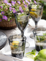 Стаканы, серые, 9,7х12 см, 6 шт (10262641)