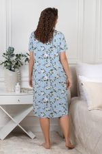 Ночная сорочка Модест-1 Виотекс ГОЛУБОЙ