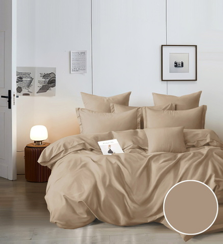 КПБ Дуэт с простыней на рез. 160х200 ПОПЛИН "П34"