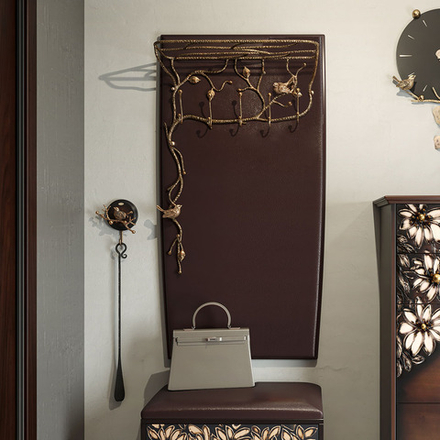 Вешалка настенная Терра (без зеркала) Каштан Амбер