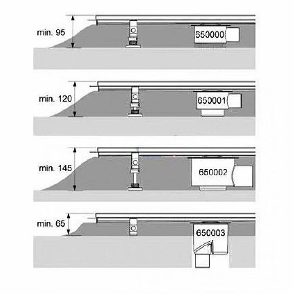 Душевой лоток TECE Drainline plate II 120 комплект, хром
