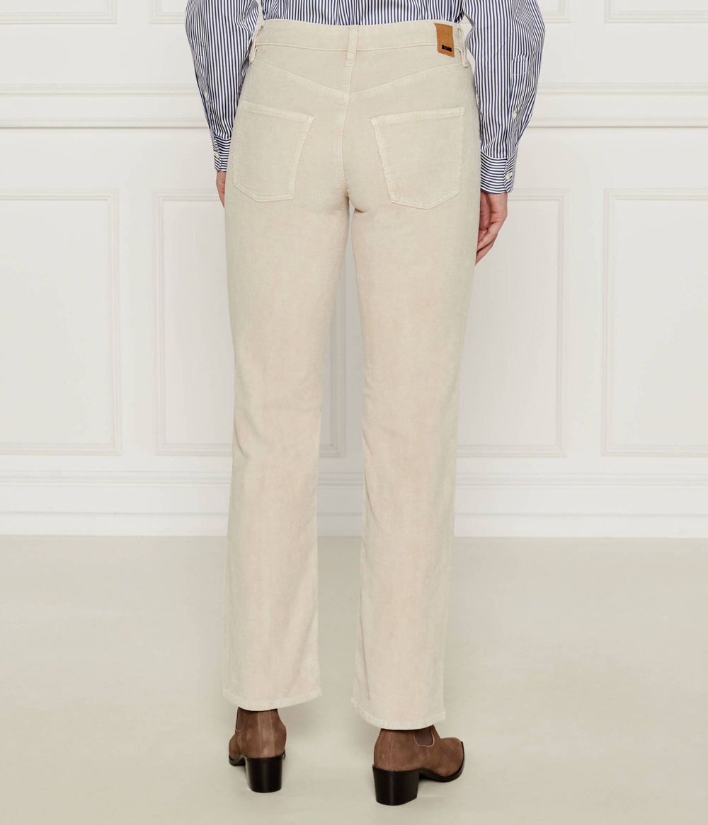 Брюки вельветовые PARKWAY BOSS BLACK - бежевый(50531409)