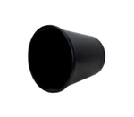 Ведро д/бумаг 19л. цельное черное