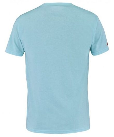 Мужская теннисная футболка Babolat Exercise Vintage Tee Men - angel blue heather