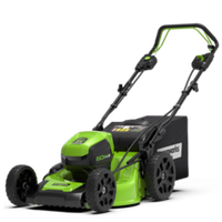 Cамоходная аккумуляторная газонокосилка Greenworks GD60LM46SP, 60v, 46 см, (2502907), без АКБ и ЗУ