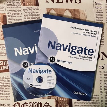 NAVIGATE A2 | Coursebook+Workbook+ DVD