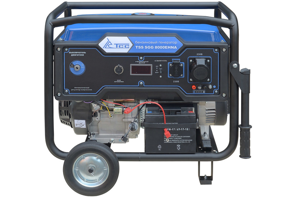 Бензогенератор 7,8 кВт TSS SGG 8000EHNA в кожухе МК-1.1