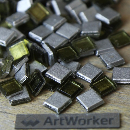 FLORY10 NJ05 Стеклянная мозаика 10х10 мм, 0,5 кг