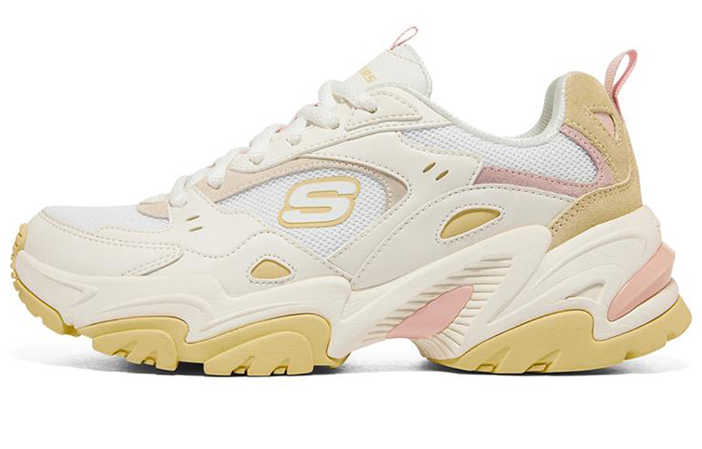 Skechers Stamina V2 "White Yellow" Women"s