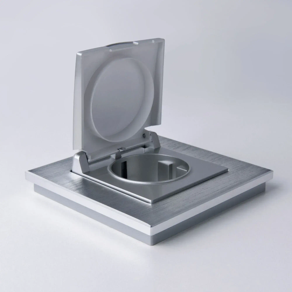 Рамка на 1 пост Aluminium (алюминий) W0011706