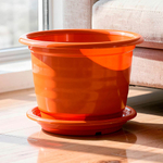 Горшок цветочный Виола 10л, коричневый