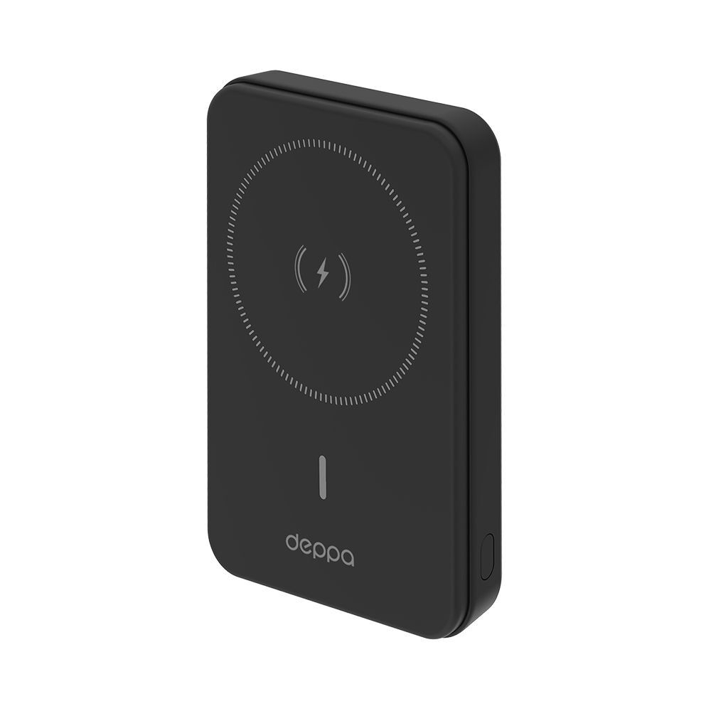 Внешний аккумулятор NRG MagSafe 10000 мА-ч, 15Вт QI, черный