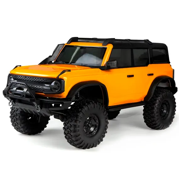 Радиоуправляемый краулер Ford 1/10 RC car HB-R1001, 4WD,с радиоприемником 2,4 ГГц,зарядным устройством и аккумулятором,электрическая лебедка с дистанционным управлением.