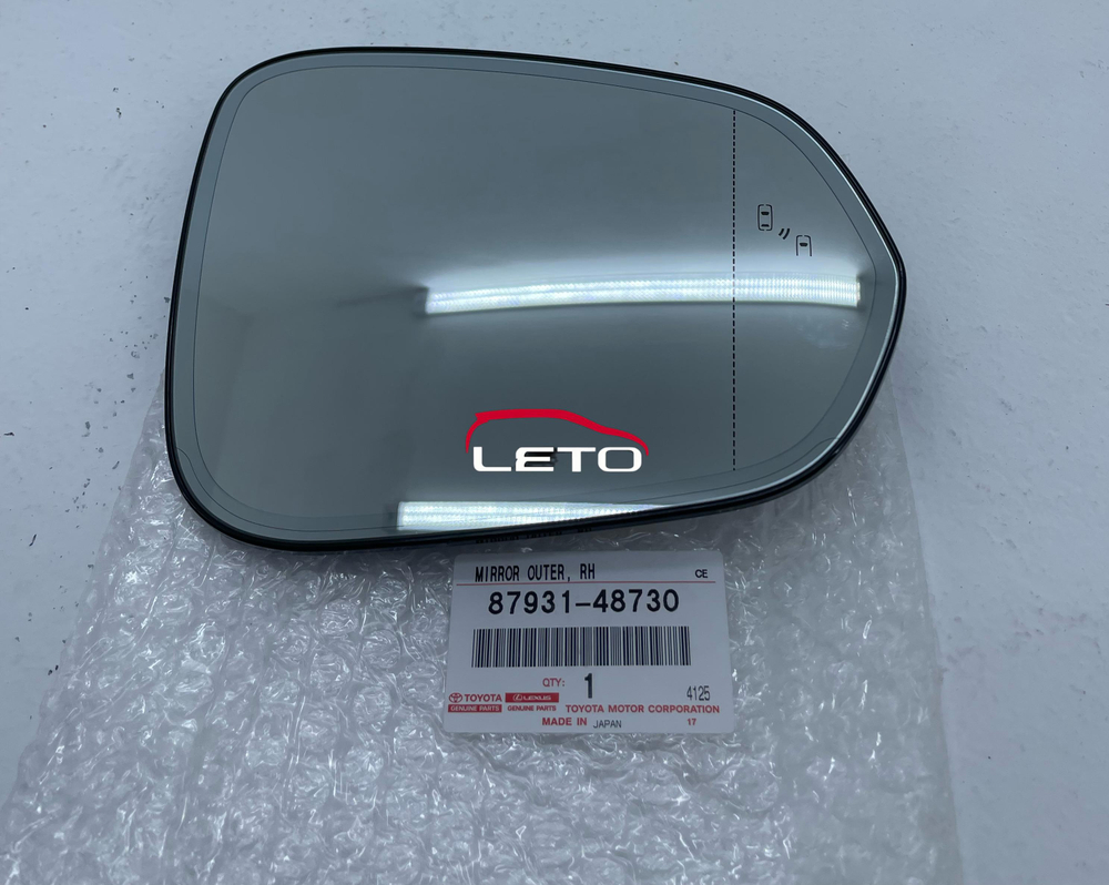 Зеркало правое (стекло) 87931-48730 8793148730