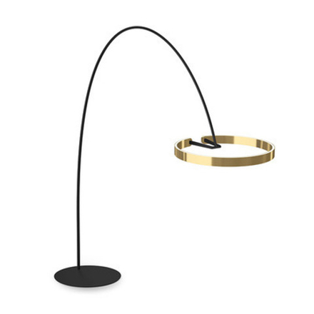 Floor design lamp  Mito by Occio (Gold,  H210)