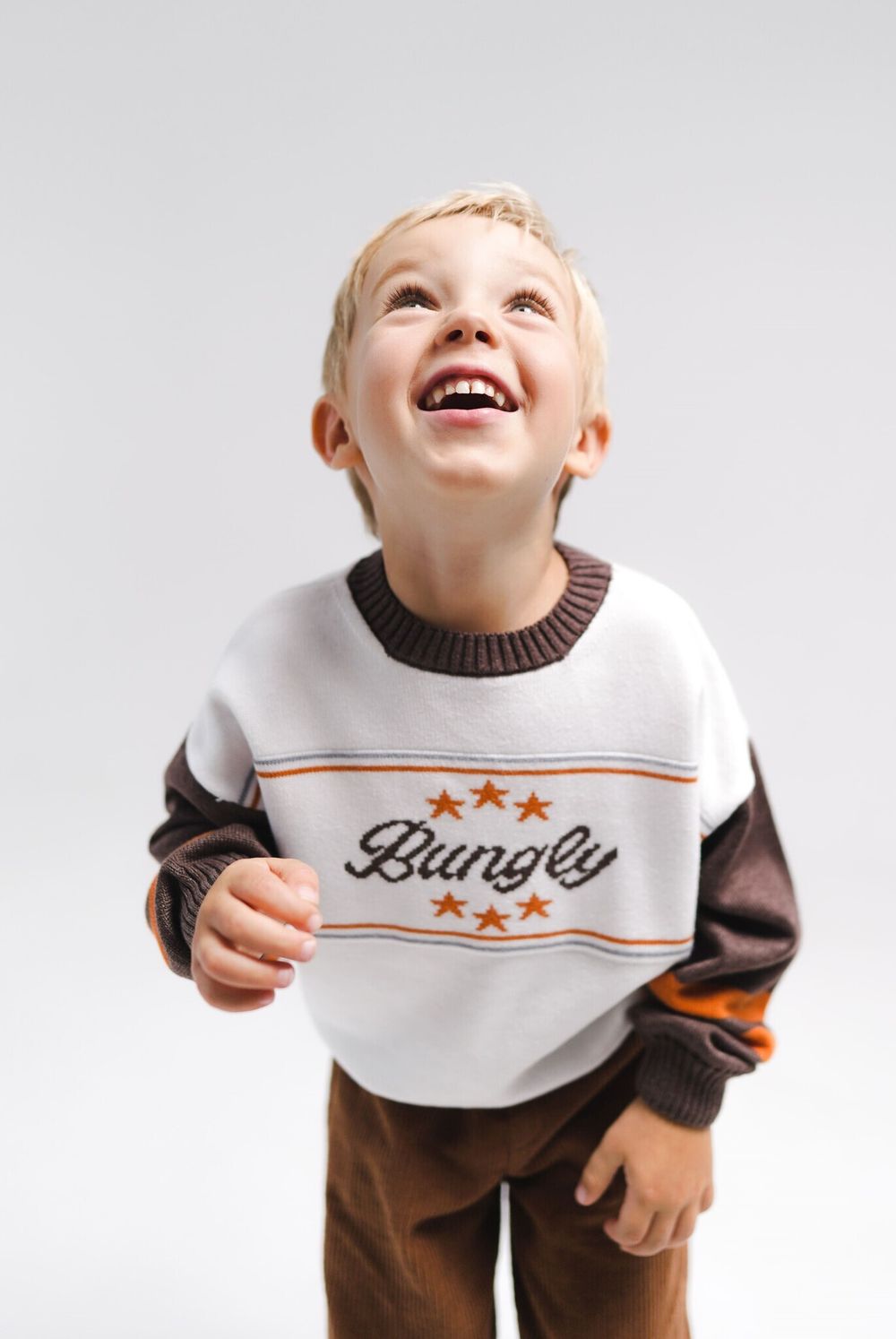 Джемпер вязаный "Тофу/Шоколад"