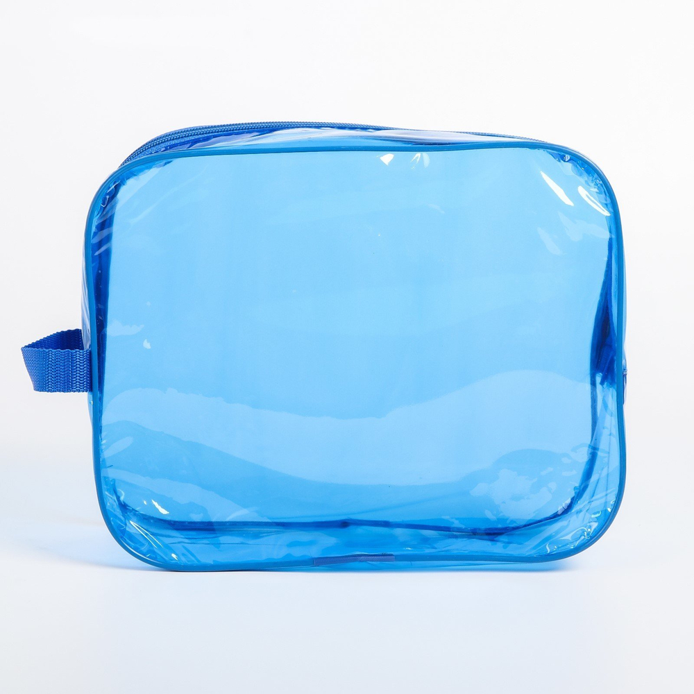 4697530 Сумка в роддом 20х25х10, цветной ПВХ, цвет голубой