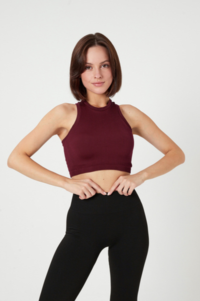 Топ халтер бесшовный