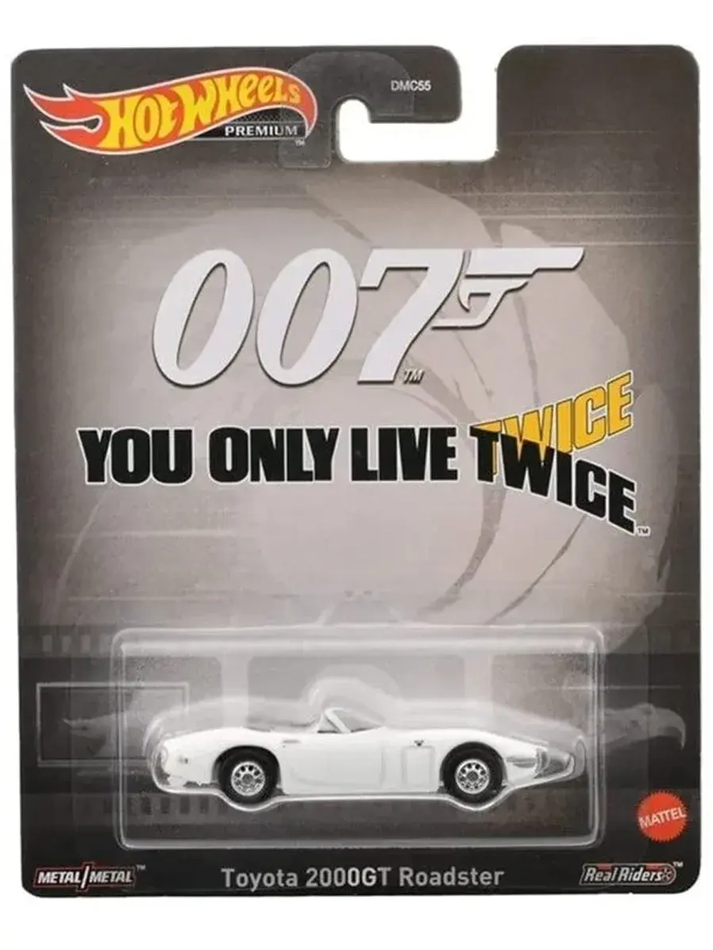 Машинка Хот Вилс Премиум Toyota 2000GT Roadster DMC55 HKC27