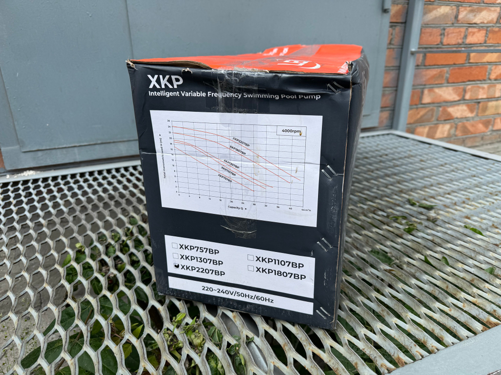 Насос для бассейна "LEO" модель XKP2207BP