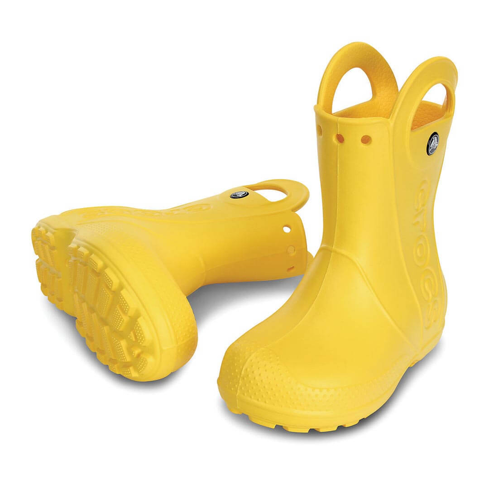 Детские сапоги Crocs Handle It Rain Boot Yellow