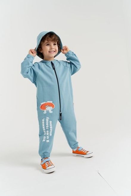 Комбинезон оверсайз облегченный Бодо Бородо "Аква"