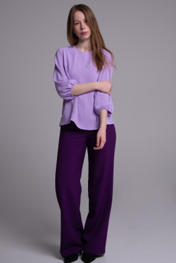 Брюки женские 02, Баклажан #513Бак0202