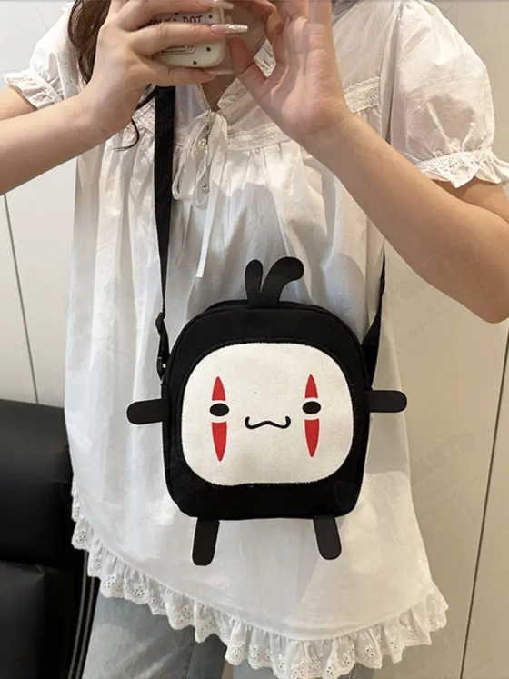 Сумка Аниме Безликий Тоторо для девочки подростка на плечо