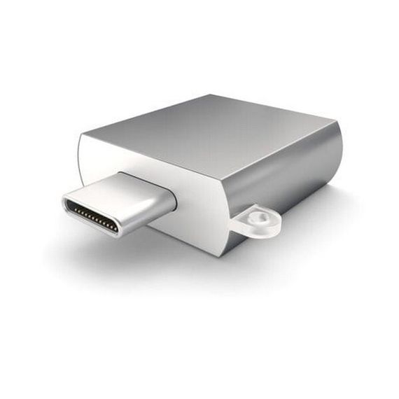 Адаптер Satechi Aluminum USB-C - USB-A 3.0 (ST-TCUAM) Space Gray
