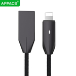 Кабель APPACS AP03198i, lightning (for iPhone), 5V/2.4A, 1.2 метра