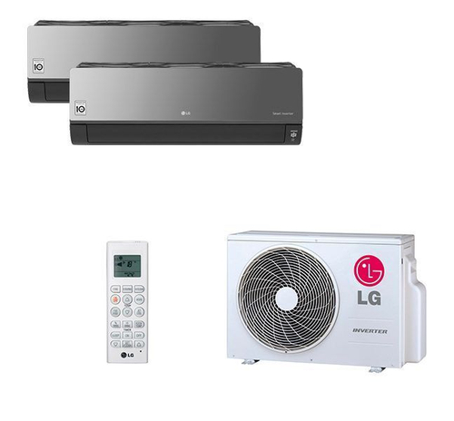 Мульти сплит-система LG на 2 комнаты (25+35 кв.м.) Artcool Mirror