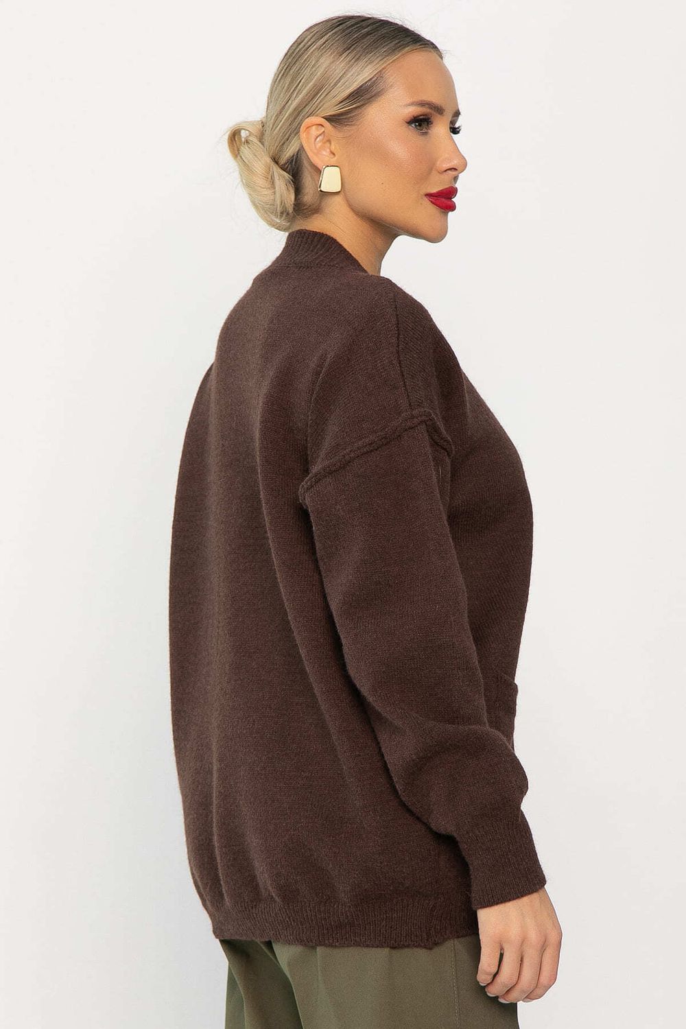 Кардиган Абелия (шоколад) Б14234-20М LT Collection